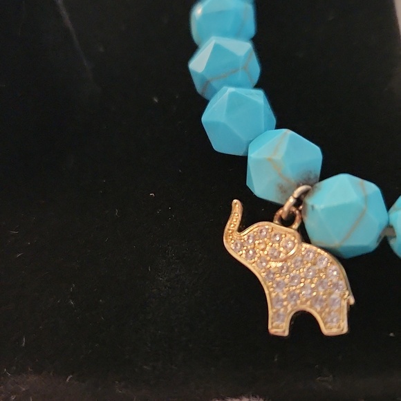 Bundle Of 3 Diverse Beaded Stretch Bracelets Women Jewelry - Picture 4 of 6